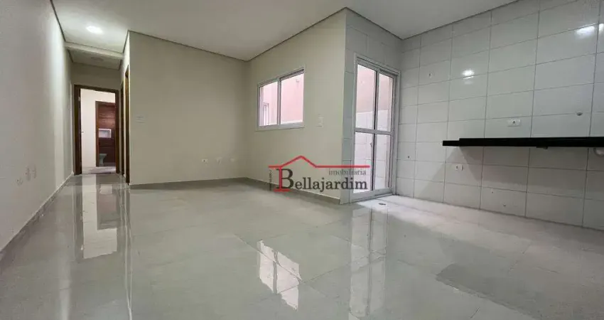 Apartamento com 2 dormitórios à venda, 50 m² - Vila Valparaíso - Santo André/SP