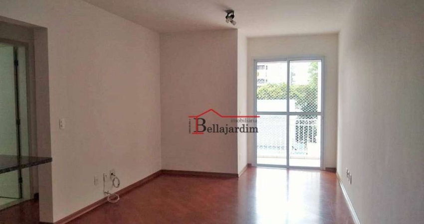 Apartamento com 2 quartos, 70 m² - venda ou aluguel - Bairro Jardim - Santo André/SP