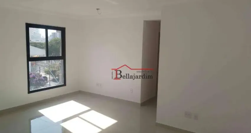 Apartamento com 2 dormitórios à venda, 53 m² - bairro jardim bela vista - santo andré/sp