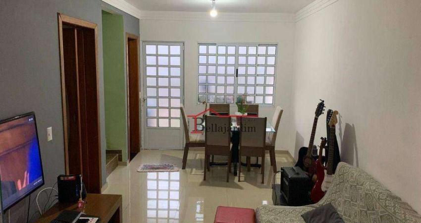 Sobrado com 3 dormitórios à venda, 86 m² - Bairro Utinga - Santo André/SP