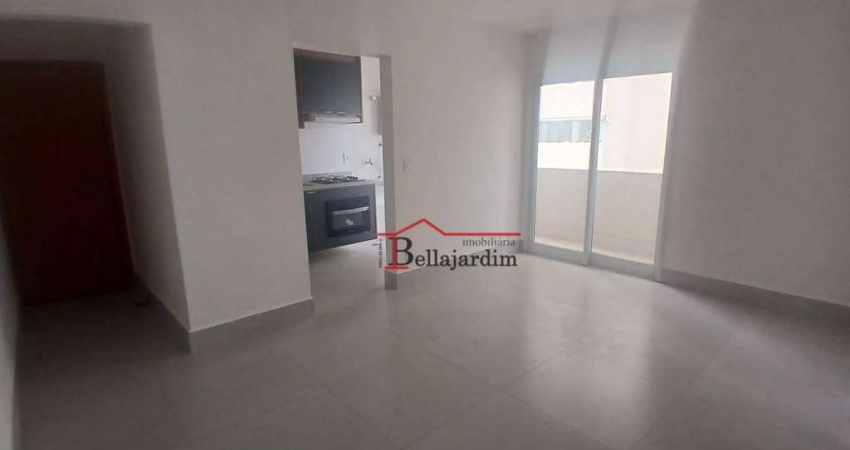 Apartamento com 2 quartos para alugar, 64 m² - Centro - Santo André/SP