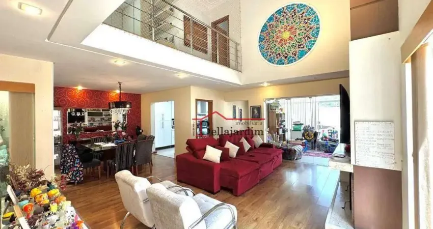 Sobrado com 3 dormitórios para alugar, 340 m² - Bairro Campestre - Santo André/SP