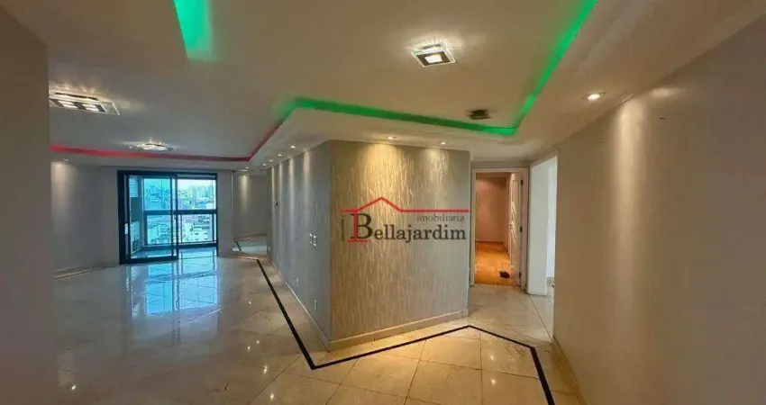 Apartamento com 4 dormitórios, 220 m² - Bairro Jardim - Santo André/SP