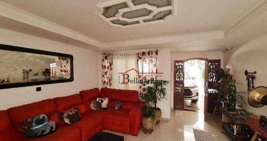 Sobrado com 3 dormitórios à venda, 279 m² -  Bairro Jardim Ana Maria - Santo André/SP