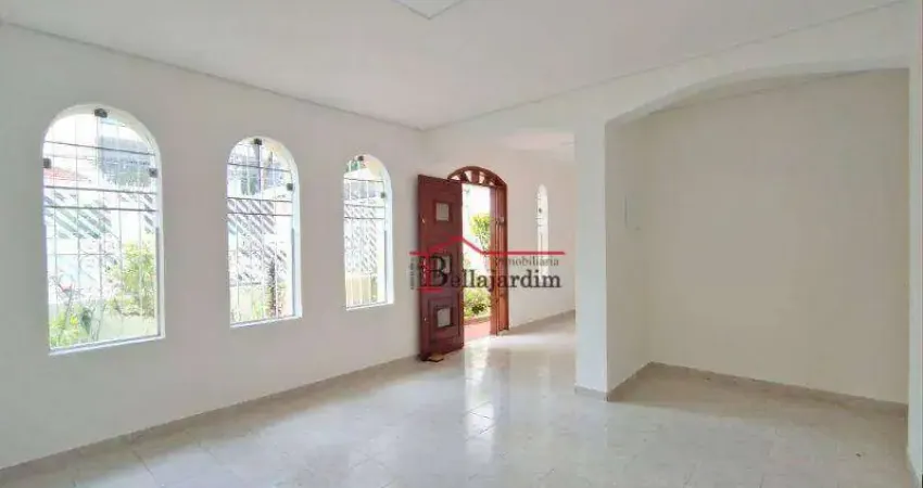 Casa com 3 dormitórios para alugar, 157 m² - Bairro Jardim - Santo André/SP