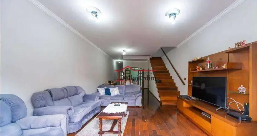 Sobrado com 4 dormitórios para alugar, 359m² - Bairro Vila Valparaíso - Santo André/SP