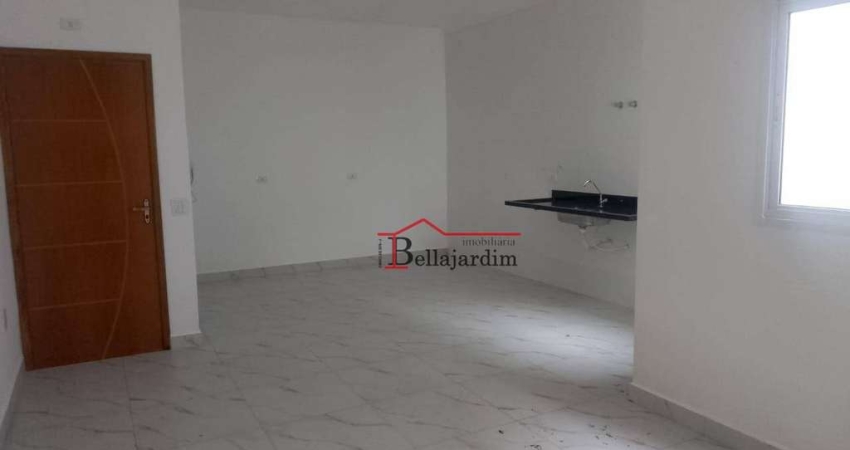 Apartamento com 3 dormitórios à venda, 82m² - Bairro Campestre - Santo André/SP