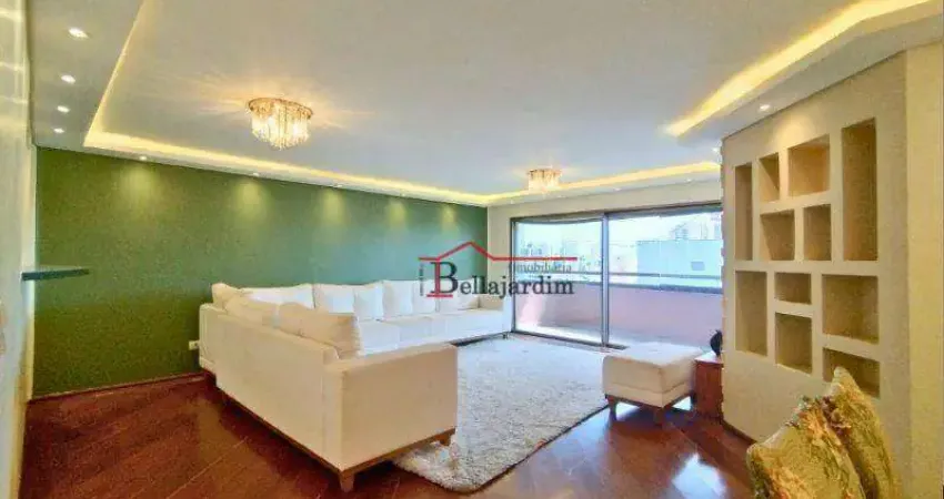 Apartamento com 4 dormitórios para alugar, 169m² - Bairro Vila Assunção - Santo André/SP