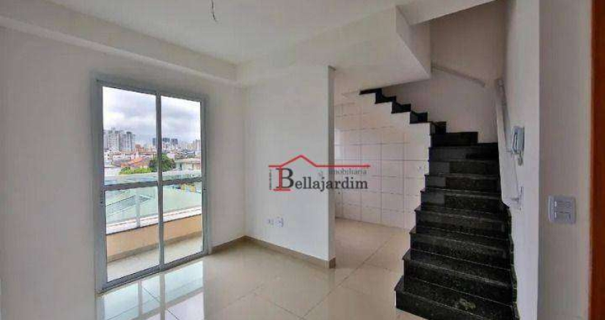 Cobertura com 2 dormitórios à venda, 88m² - Bairro Jardim Ocara - Santo André/SP