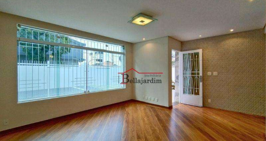 Sobrado com 3 quartos para alugar, 175m² - Bairro Jardim - Santo André/SP