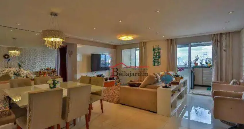 Apartamento com 3 dormitórios à venda, 115m² - Bairro Vila Valparaíso - Santo André/SP