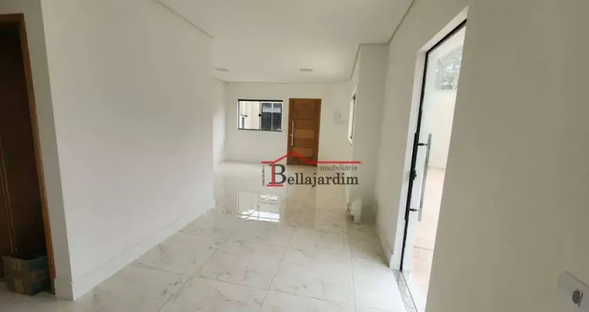 Sobrado com 3 dormitórios à venda, 98 m² - Bairro Campestre - Santo André/SP