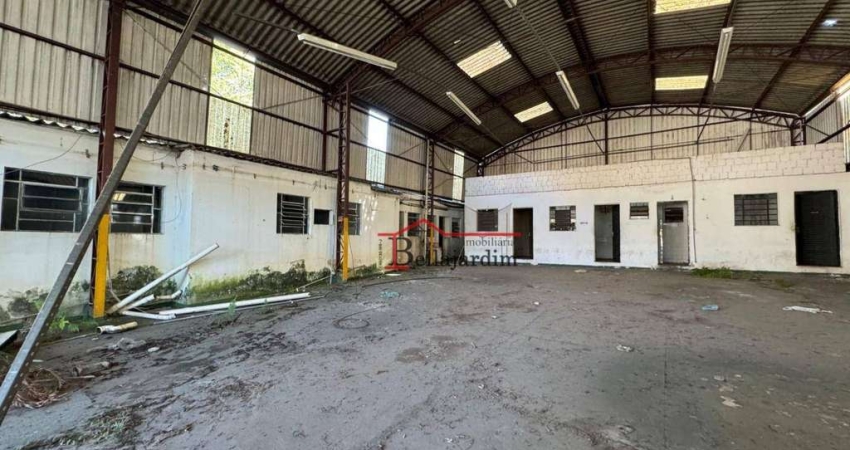 Galpão para alugar, 1200 m² - Vila Guiomar - Santo André/SP