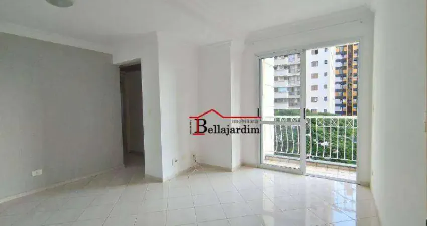 Apartamento com 2 dormitórios para alugar, 66 m² - Bairro Jardim - Santo André/SP