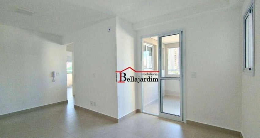 Apartamento com 2 dormitórios para alugar, 60 m² - Jardim Bela Vista - Santo André/SP