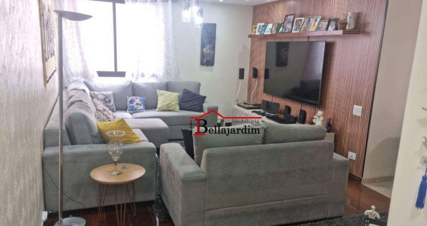 Apartamento com 3 dormitórios à venda, 106 m²- Parque das Nações - Santo André/SP