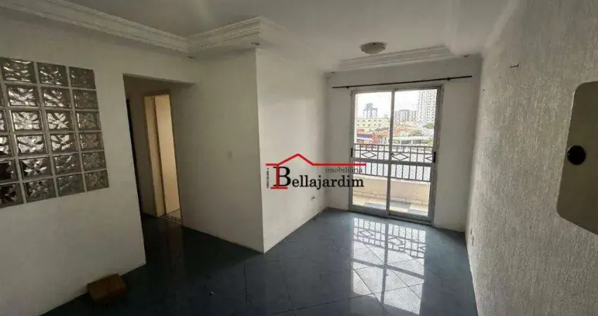 Apartamento com 2 dormitórios para alugar, 60m² - Bairro Vila Príncipe de Gales - Santo André/SP