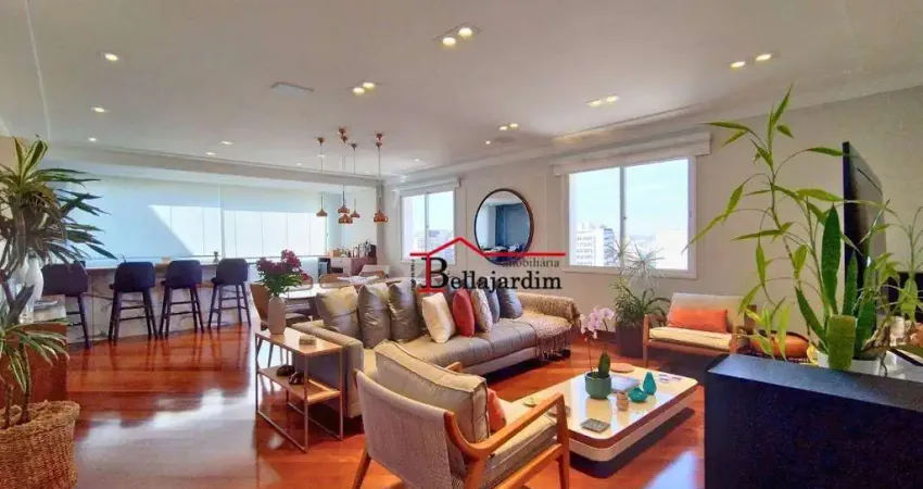 Apartamento Padrão Mantovani com 4 suítes à venda, 260 m² - Bairro Jardim - Santo André/SP