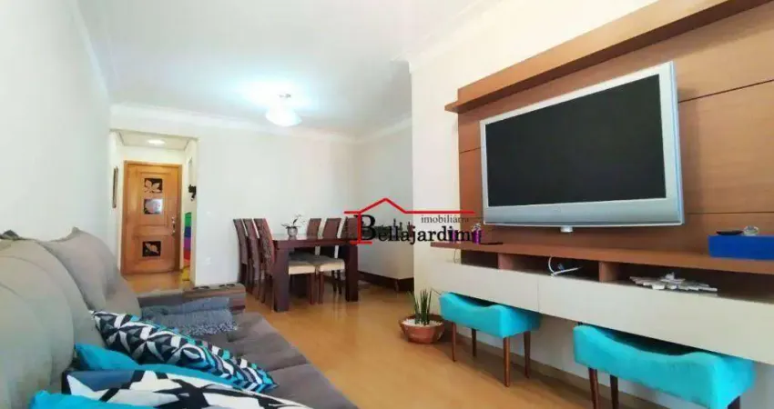 Apartamento com 3 dormitórios à venda, 85 m² - Vila Valparaíso - Santo André/SP