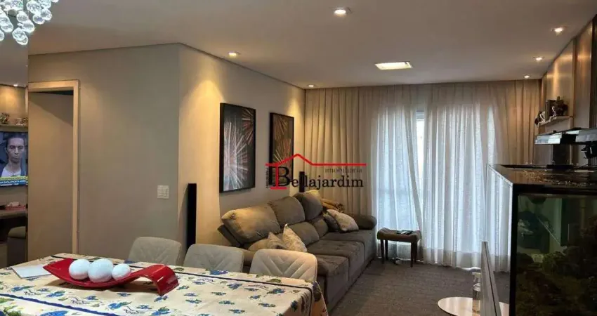 Apartamento com 3 dormitórios à venda, 85m² - Vila Valparaíso - Santo André/SP