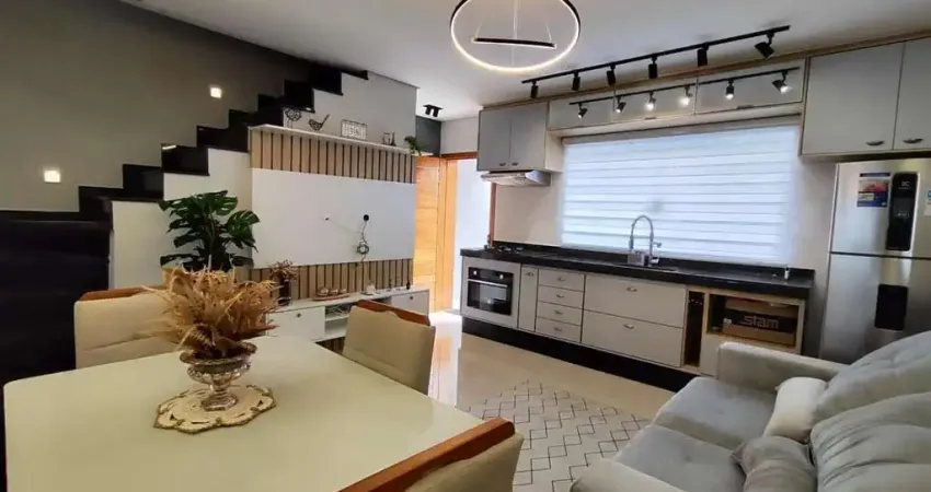 Sobrado com 2 dormitórios à venda, 90 m² - Jardim das Maravilhas - Santo André/SP