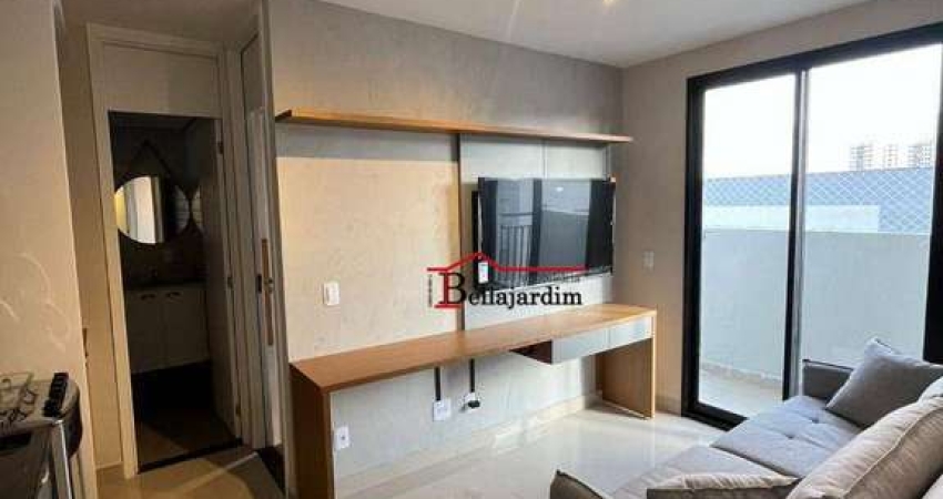 Apartamento com 2 dormitórios à venda, 49m² - Vila Valparaíso - Santo André/SP