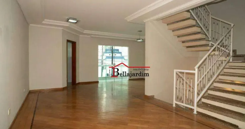 Sobrado com 3 dormitórios, 227 m² - venda ou aluguel - Vila Gilda - Santo André/SP