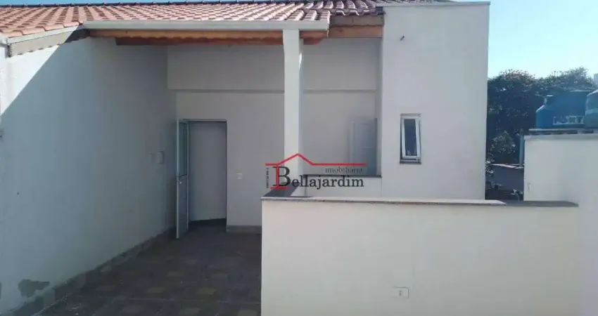 Cobertura com 2 dormitórios à venda, 80 m² - Vila Scarpelli - Santo André/SP