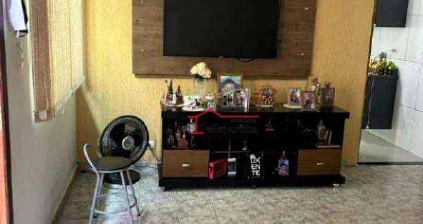 Casa com 2 dormitórios para alugar, 110 m² - Parque Bandeirante - Santo André/SP