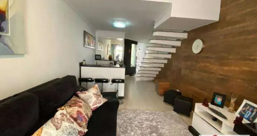 Sobrado com 3 dormitórios à venda, 111 m² - Vila Linda - Santo André/SP