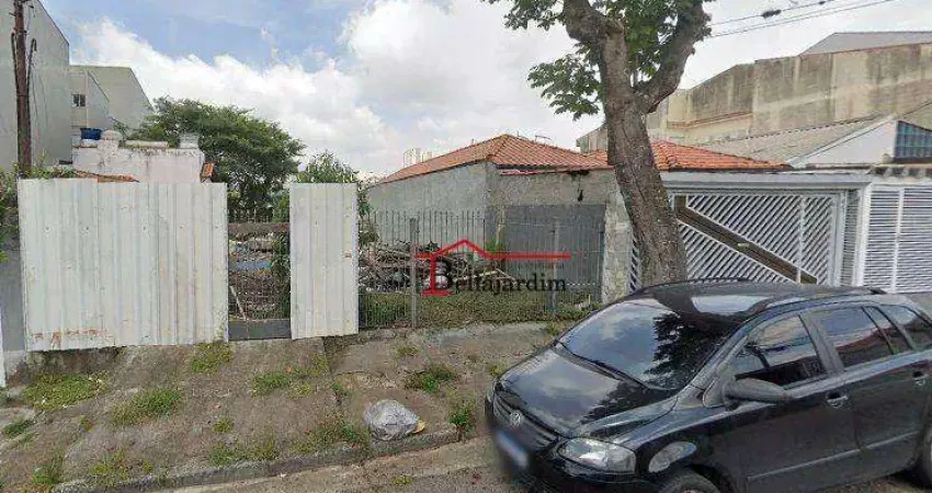 Terreno à venda, 500 m² - Santa Maria - Santo André/SP