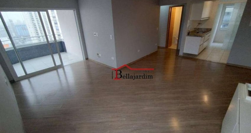 Apartamento com 2 dormitórios para alugar, 90 m² - Bairro Jardim - Santo André/SP