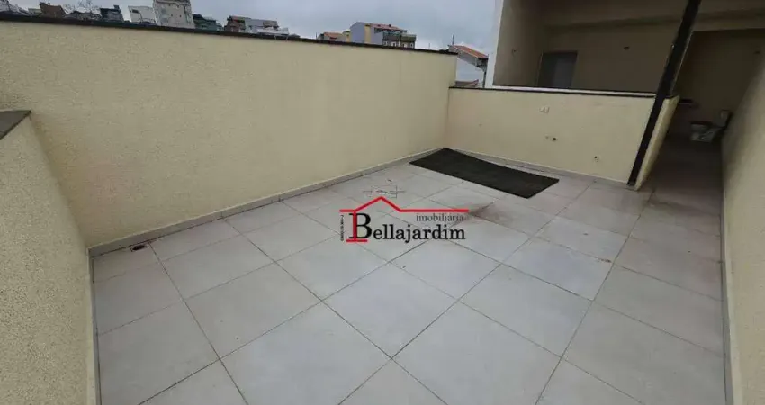 Cobertura com 2 dormitórios à venda, 99 m² - parque novo oratório - santo andré/sp