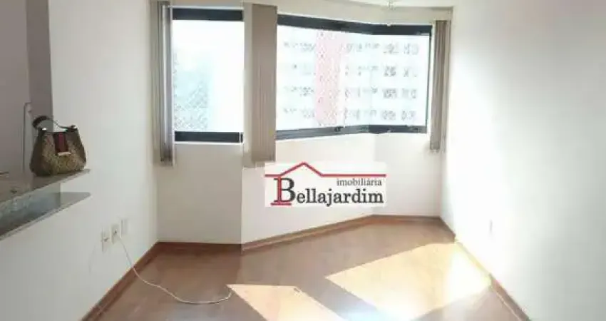 Apartamento com 1 dormitório, 50 m² - venda ou aluguel - Bairro Jardim - Santo André/SP