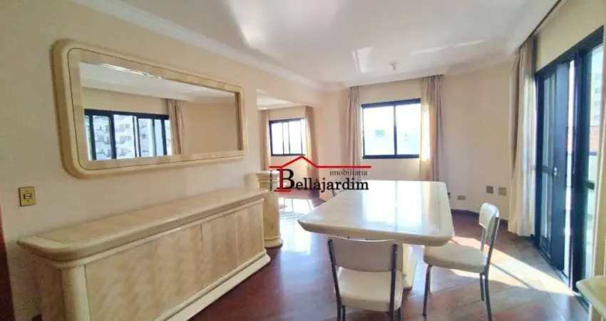 Apartamento com 3 dormitórios para alugar, 156 m² - Vila Bastos - Santo André/SP