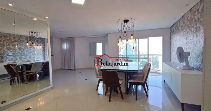 Apartamento com 4 dormitórios, 198 m² - venda ou aluguel - Bairro Jardim - Santo André/SP