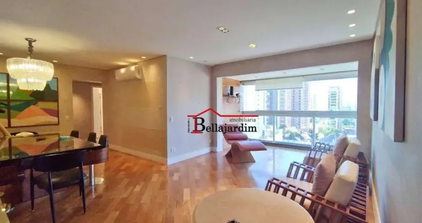 Apartamento com 3 dormitórios para alugar, 122 m² - Bairro Jardim - Santo André/SP