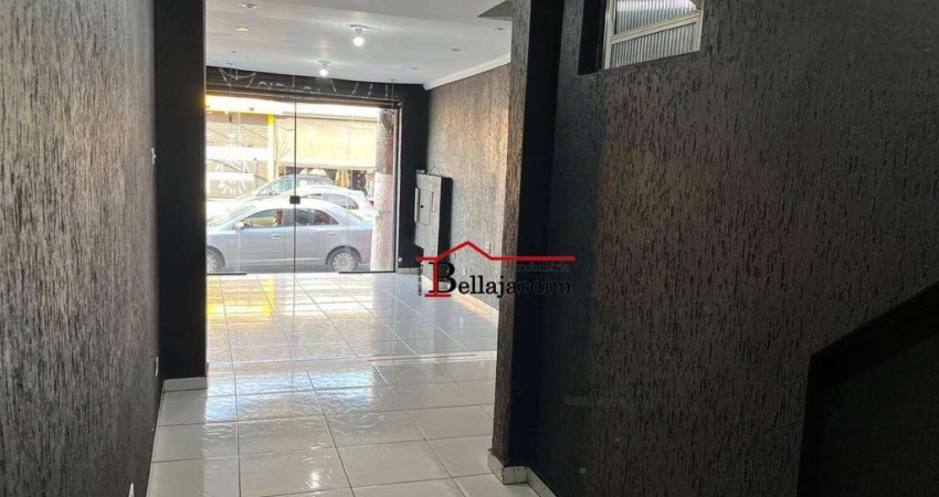 Sala para alugar, 80 m² - Bairro Jardim - Santo André/SP