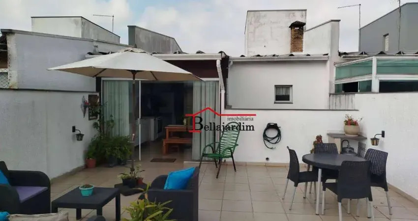 Cobertura com 3 dormitórios à venda, 190 m² - Vila Alzira - Santo André/SP