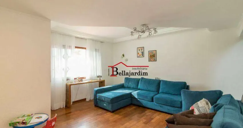 Sobrado com 3 dormitórios para alugar, 315 m² - olímpico - são caetano do sul/sp