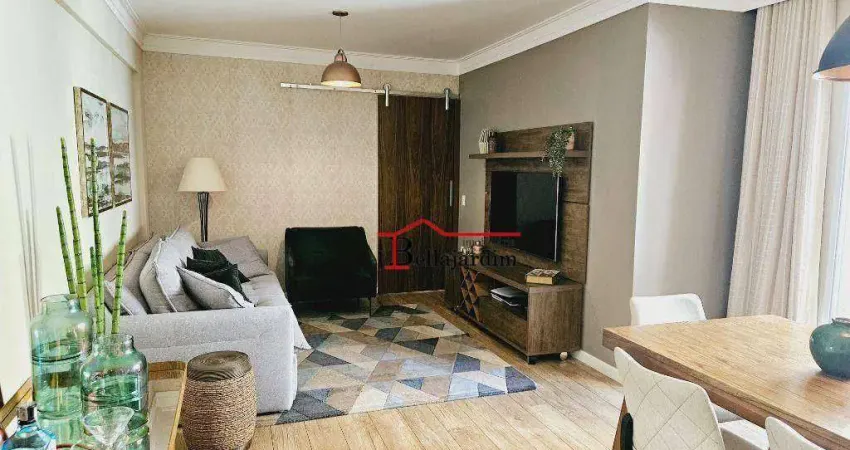 Apartamento com 3 dormitórios à venda, 98m² - bairro campestre - santo andré/sp