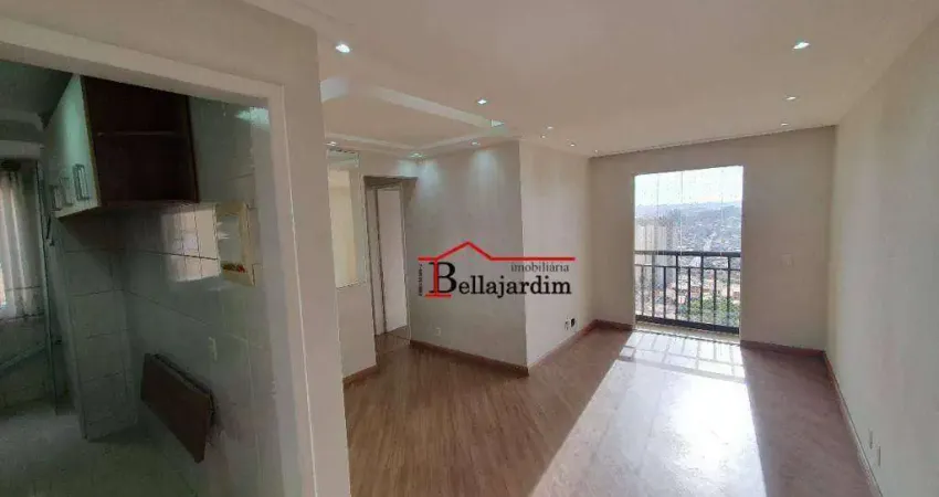 Apartamento com 3 dormitórios à venda, 60m² - bairro parque erasmo assunção - santo andré/sp