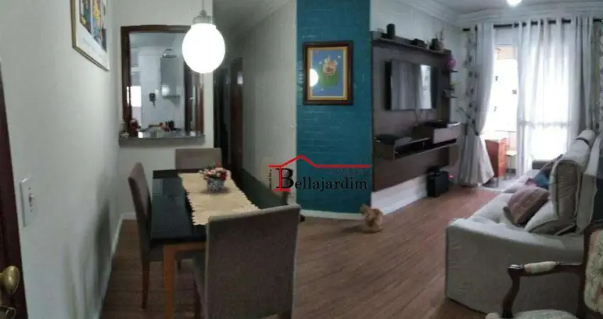 Apartamento com 2 dormitórios à venda, 61m² - bairro silveira - santo andré/sp