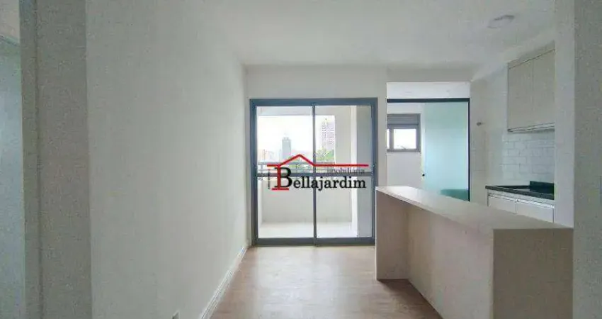 Apartamento com 2 dormitórios para alugar,59m² -bairro vila são pedro - santo andré/sp