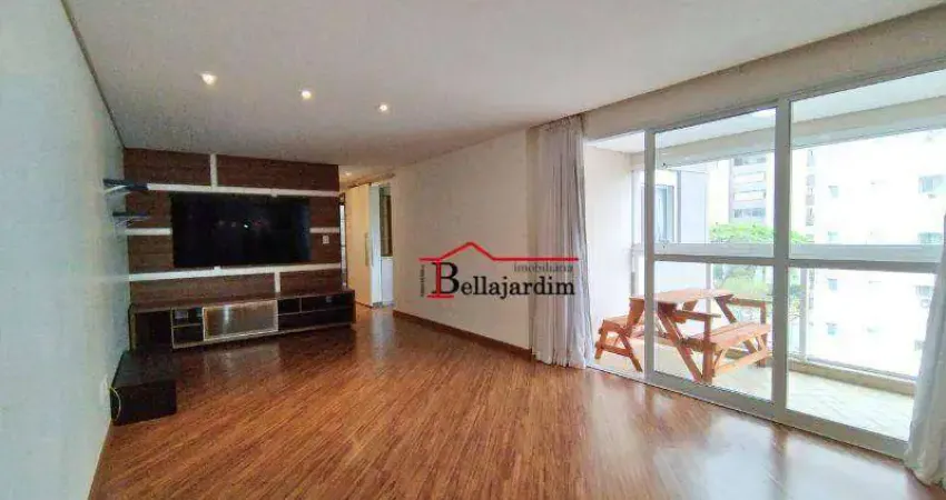 Apartamento com 3 dormitórios, 122 m² - bairro jardim - santo andré/sp