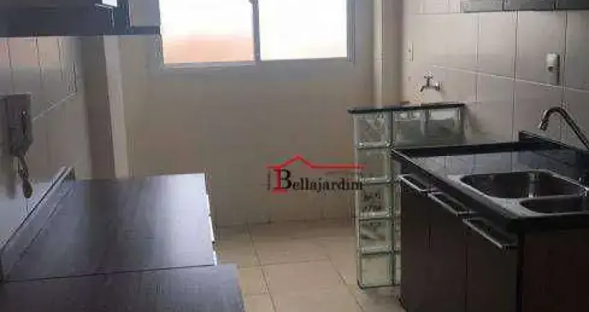 Apartamento com 2 dormitórios para alugar, 51m² - bairro campestre - santo andré/sp