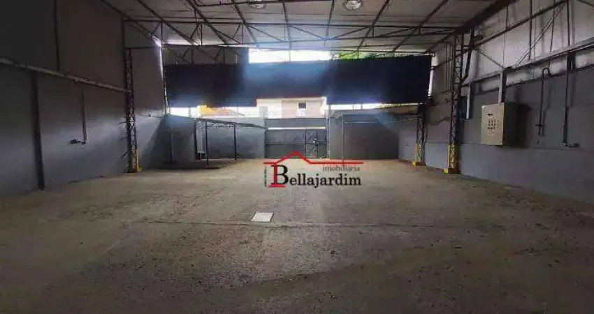 Galpão para alugar, 243m²- bairro fundação - são caetano do sul/sp