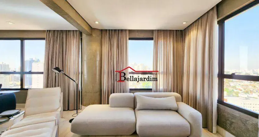 Apartamento com 3 dormitórios à venda, 190 m² -bairro jardim - santo andré/sp