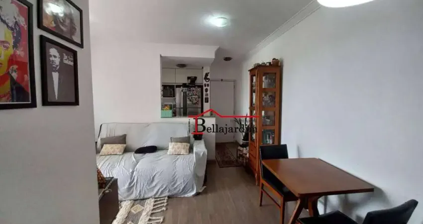 Apartamento com 2 dormitórios à venda, 60 m² -bairro  jardim - santo andré/sp