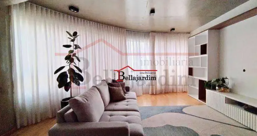 Apartamento com 3 dormitórios à venda, 110m² - bairro jardim - santo andré/sp